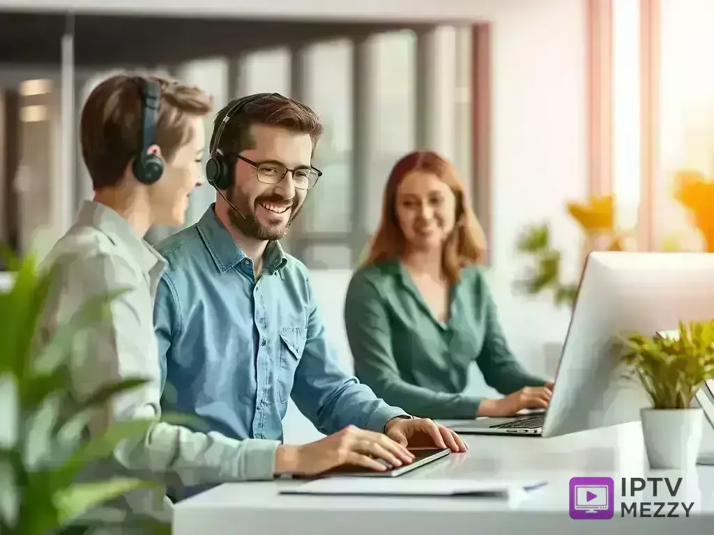 Customer support helping with payment issues